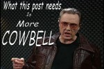 More Cowbell